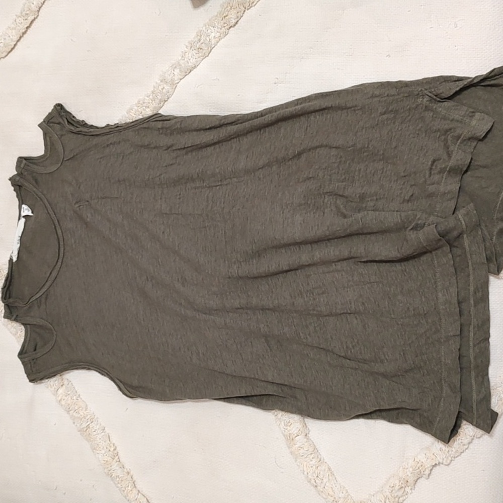 Wilt Olive Green Muscle Tee